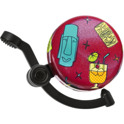 Electra Tiki Time Domed Linear Bike Bell