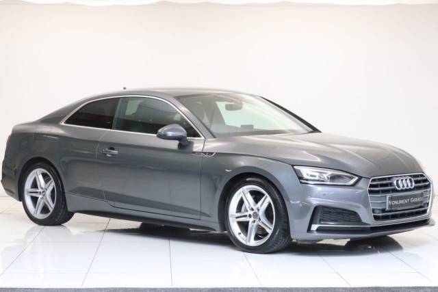 Audi A5 2.0 TDI Ultra S Line 2dr S Tronic Coupe Diesel Monsoon Grey